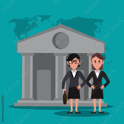 Business bankers teamwork