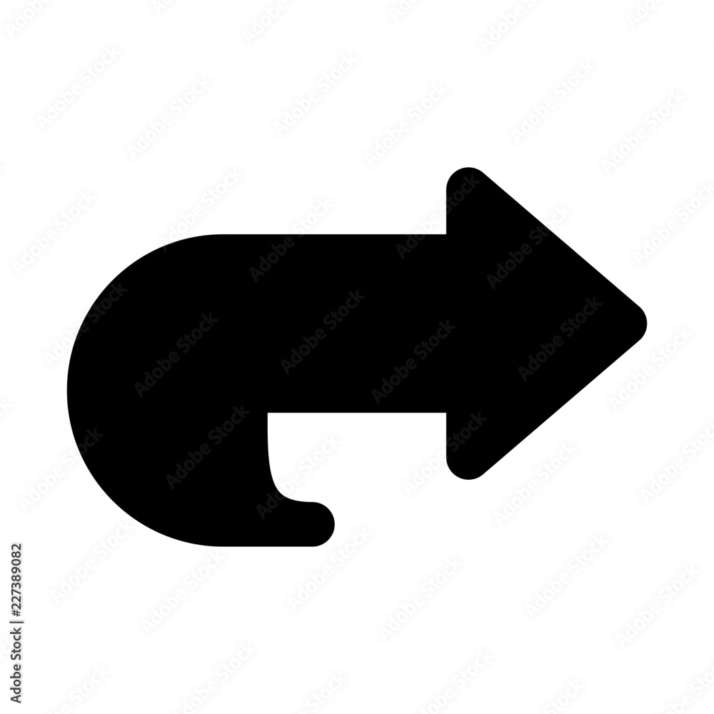 Mail Forward Application Web Interface Software vector icon Mail Forward Application Web Interface Software vector icon