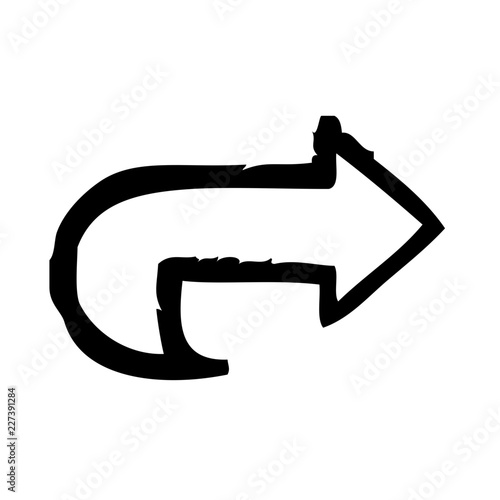 Mail Forward Application Web Interface Software vector icon