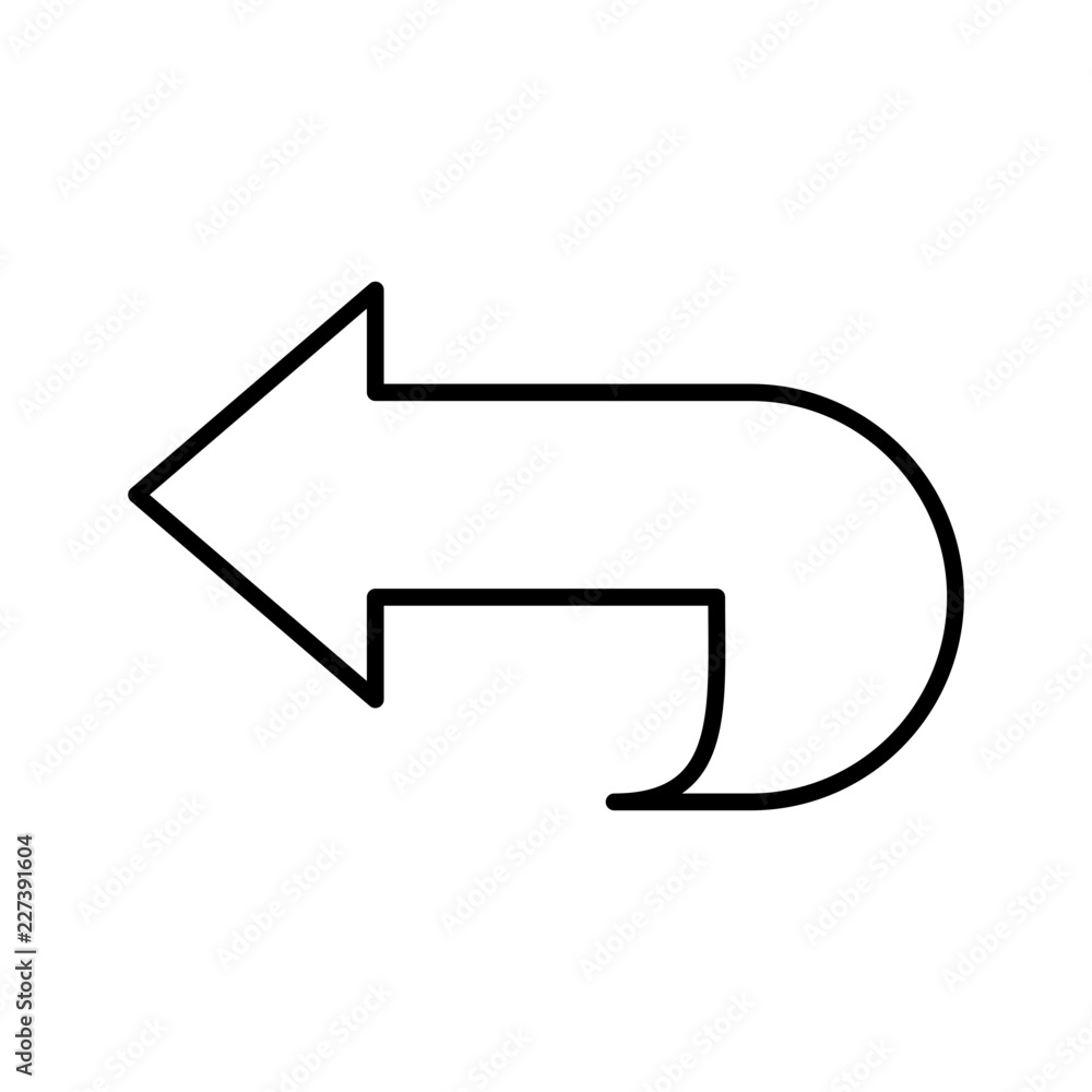 Mail Reply Application Web Interface Software vector icon Mail Reply Application Web Interface Software vector icon