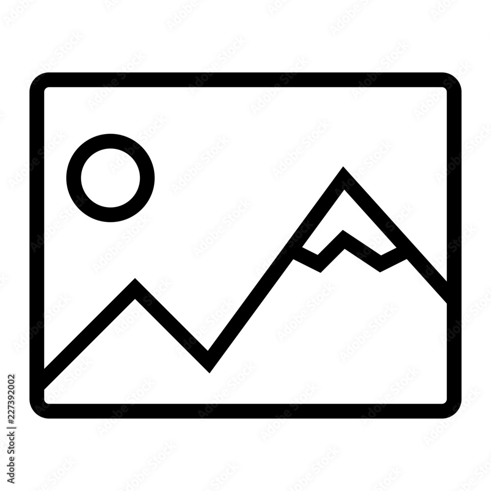 Landscape Photographer Photo Studio Photography vector icon Landscape Photographer Photo Studio Photography vector icon