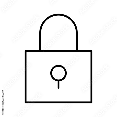 Lock Security Safety Protect Secure vector icon