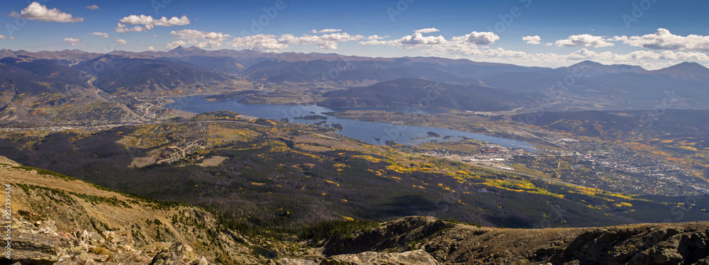 Mountain and Lake Panorama