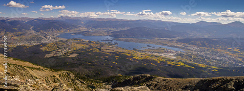 Mountain and Lake Panorama