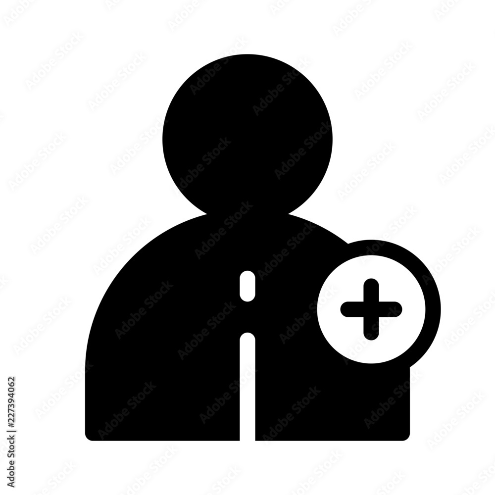 Manager Add Account Interface Login vector icon Manager Add Account Interface Login vector icon