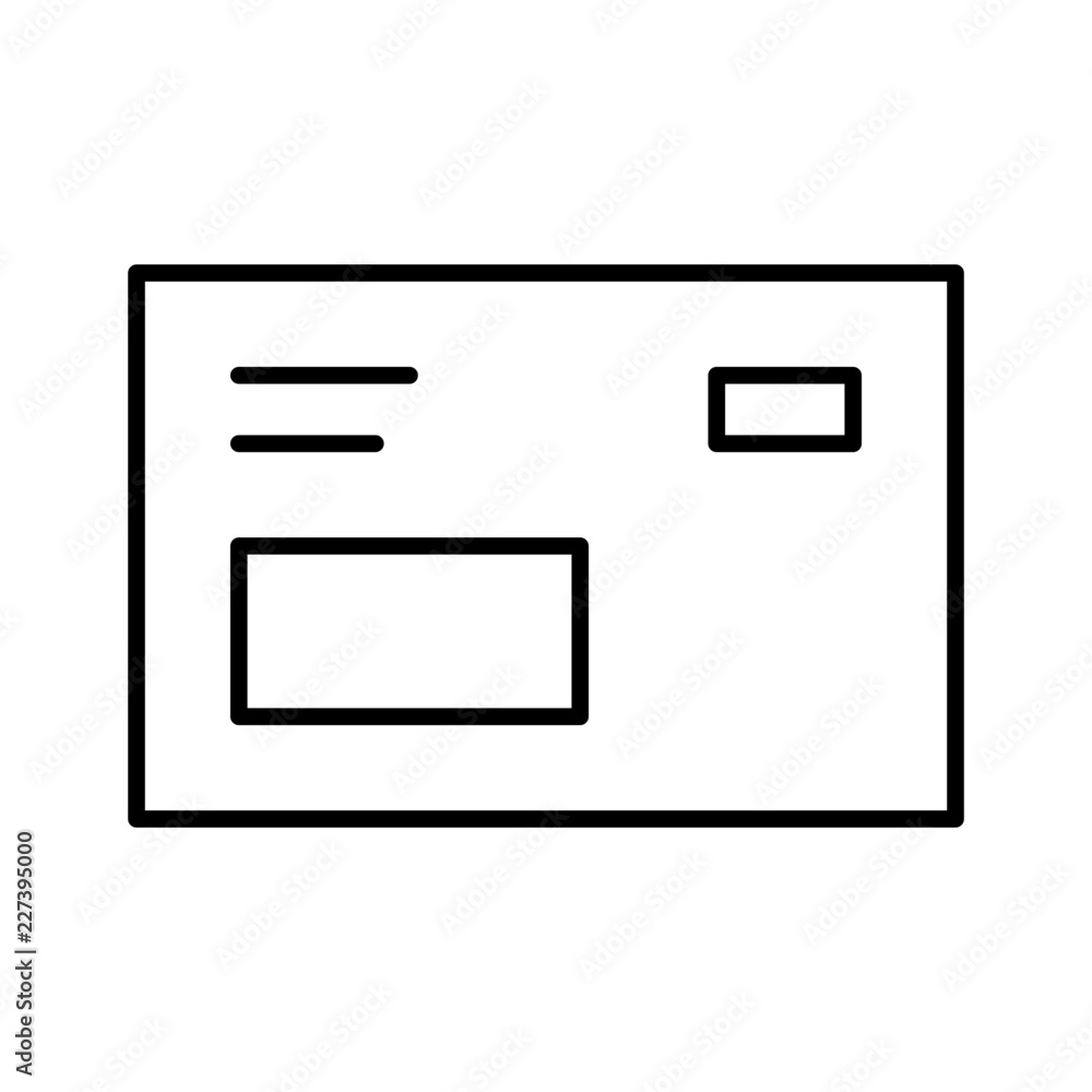 Letter Office Work Job Secretary vector icon Letter Office Work Job Secretary vector icon