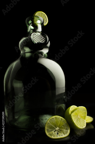 Obraz na płótnie lemon bottle