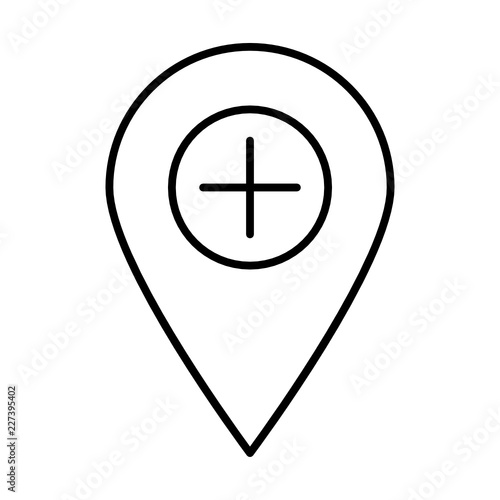 location pin