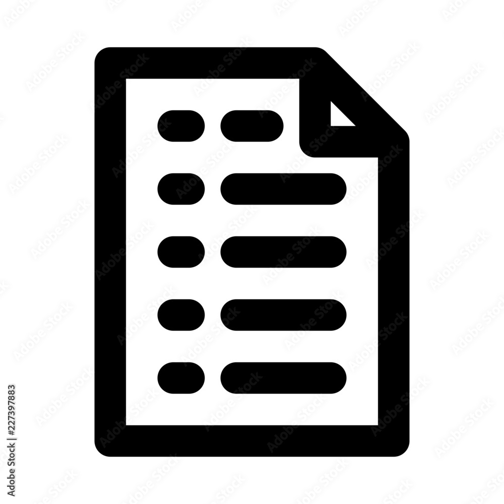 List Project Management Business Office Working vector icon List Project Management Business Office Working vector icon