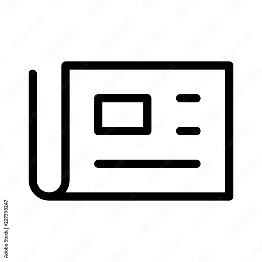 Newspaper News Blog Daily Times vector icon Newspaper News Blog Daily Times vector icon
