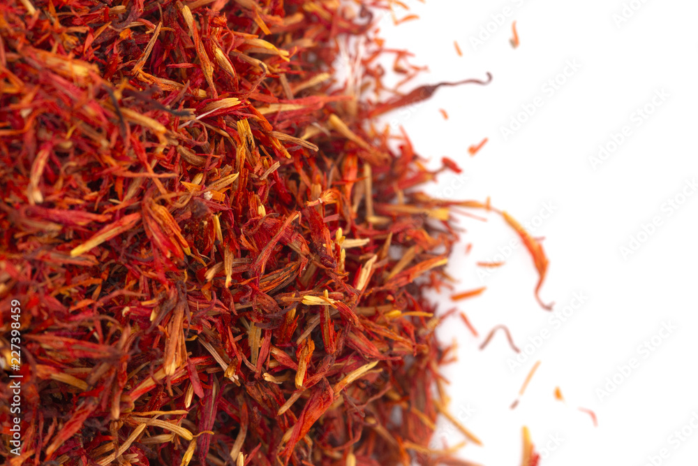 Fototapeta premium Beautiful Red Spice of the Saffron Flower