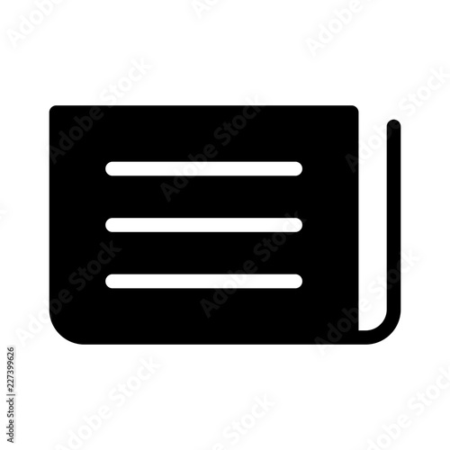 Newspaper Communicate Broadcast News Television Newscast vector icon