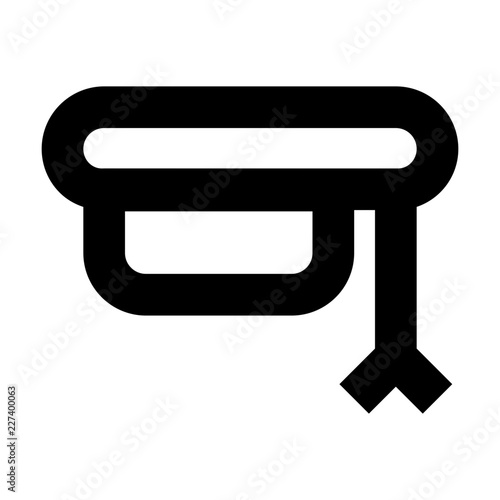 Mortar Board School Education Learning University vector icon