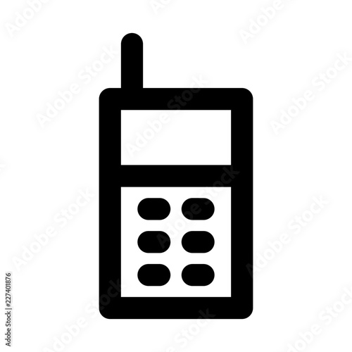 Mobile Phone Electronics Devices Technology Products vector icon
