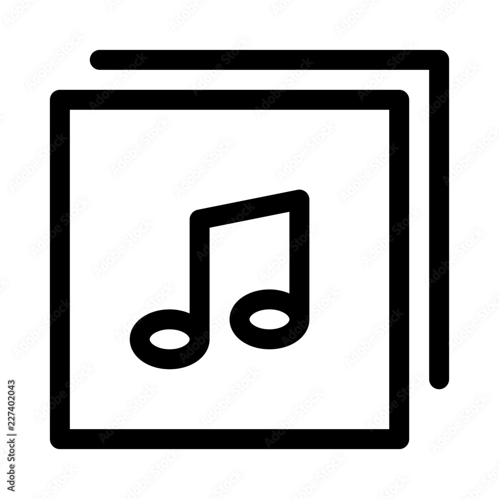 Music CD Albums Media Gui Web vector icon Music CD Albums Media Gui Web vector icon