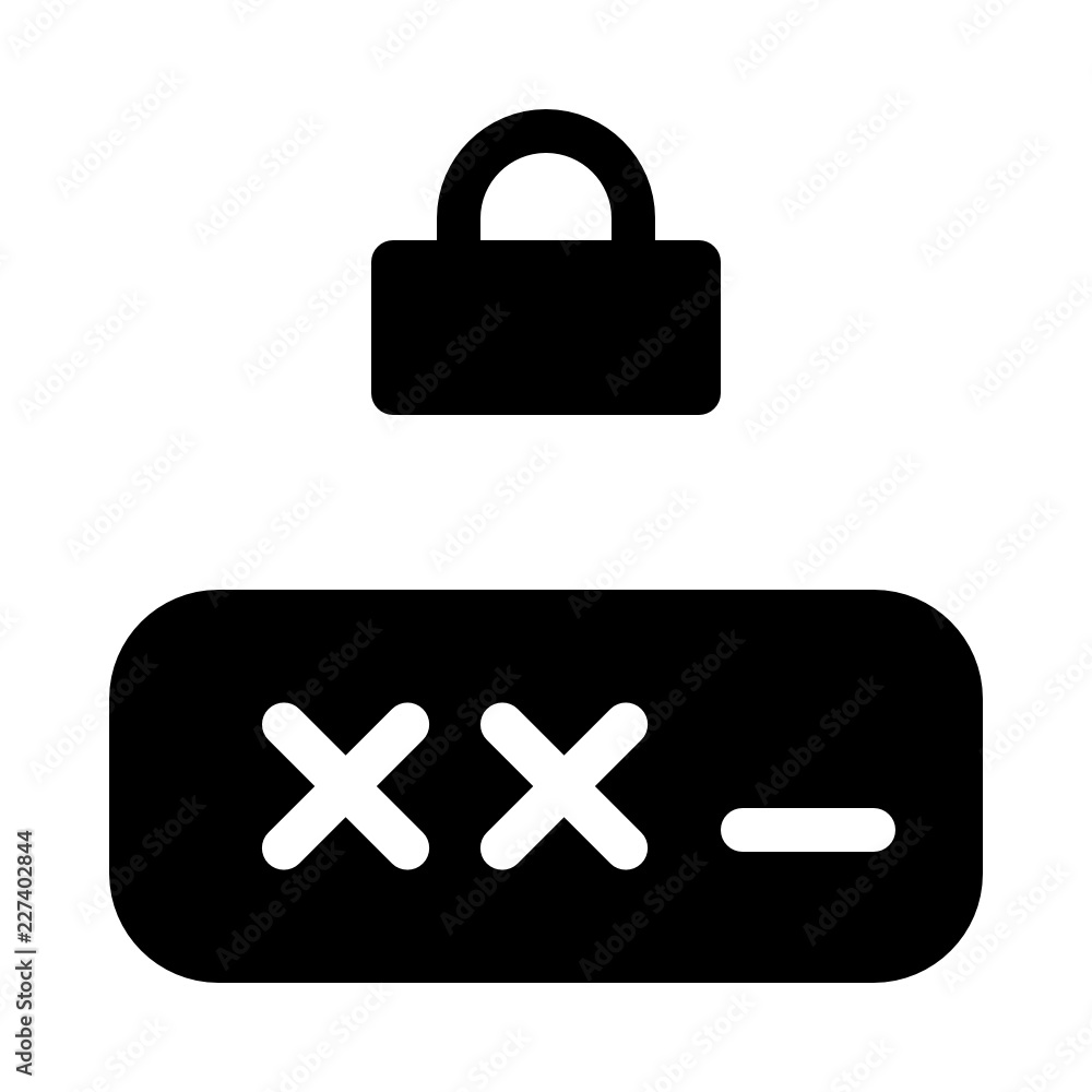 Obraz premium password