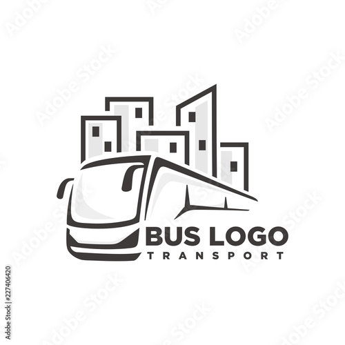 Bus logo template
