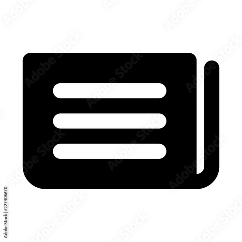 Newspaper Communicate Broadcast News Television Newscast vector icon