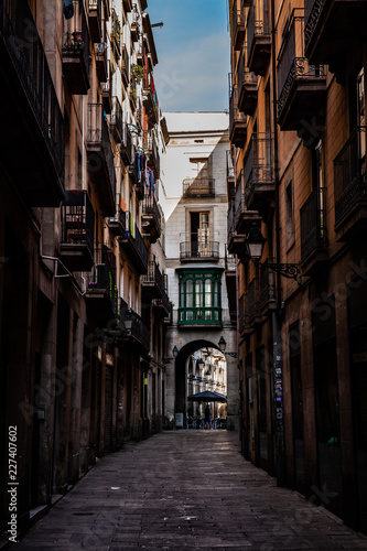 Back street Barcelona