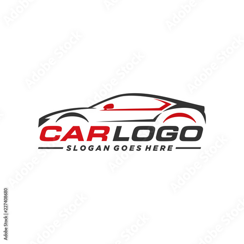 Automotive car logo template