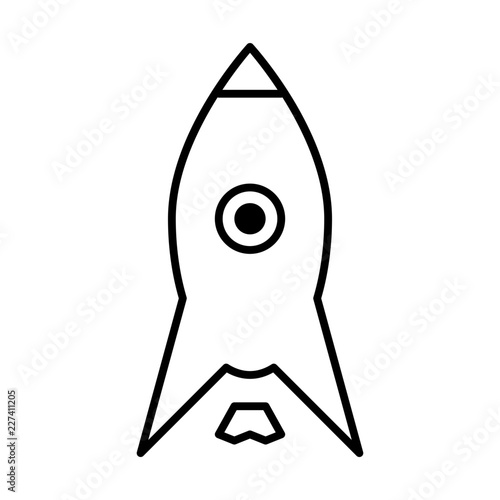 Rocket Startup Business Office Company vector icon