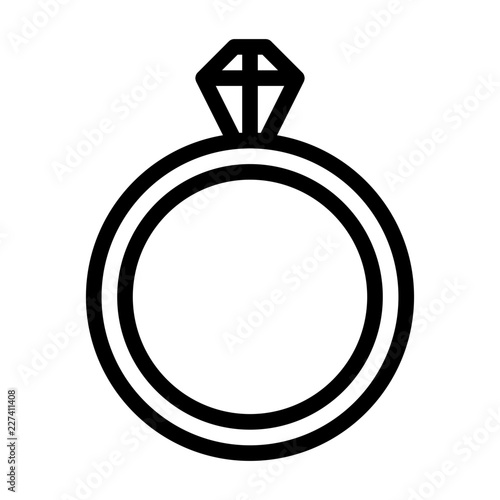 Ring Fashion Wear Laundry Clothing vector icon