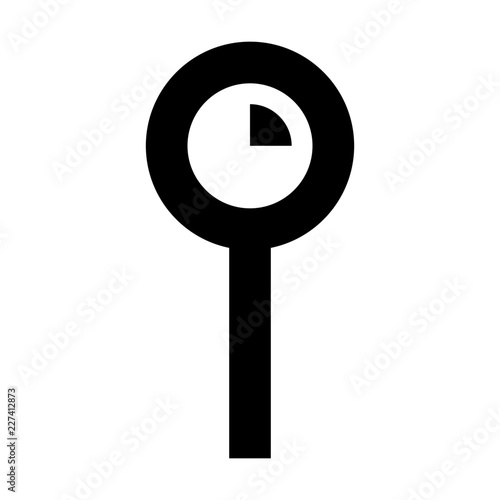 Pin Needle Marker Mark Drag Gui Web vector icon