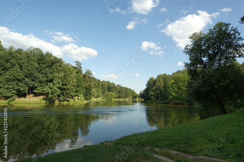 The State Historical, Architectural, Art, and Landscape Museum-Reserve Tsaritsyno. The landscape park photo