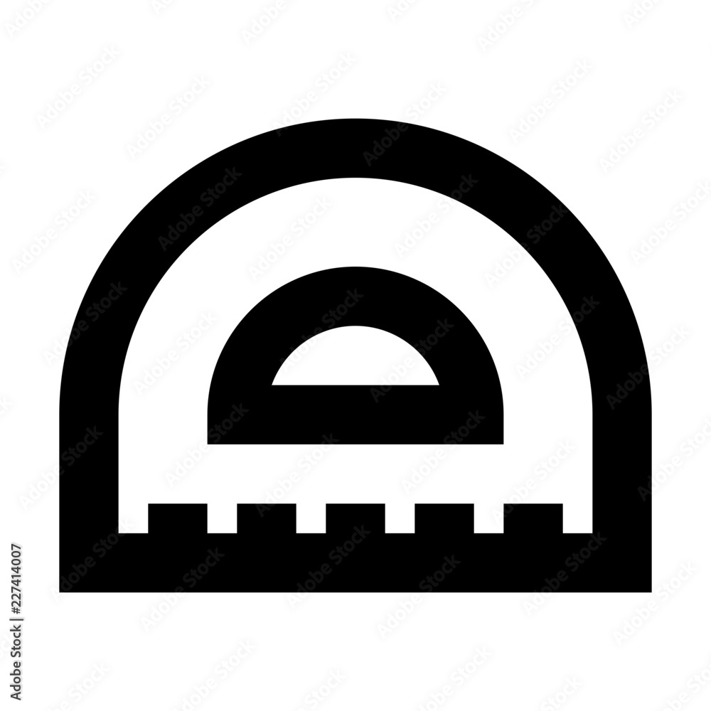 Ruler Draw Education Learning University vector icon Ruler Draw Education Learning University vector icon