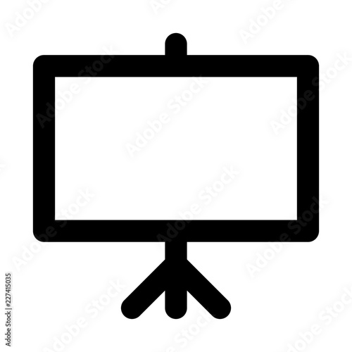 Presentation Education School Learning Creation Culture vector icon