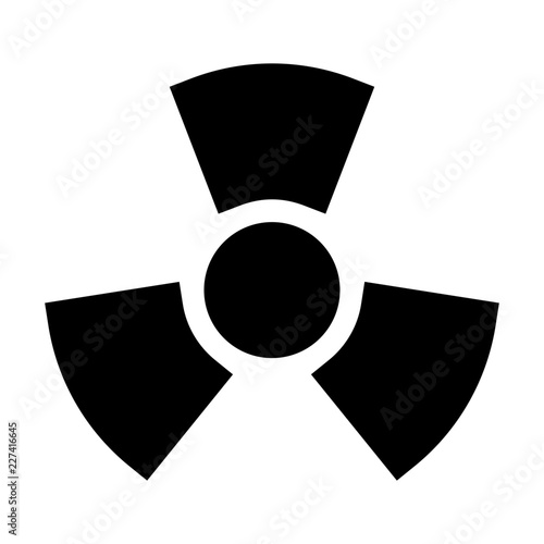 Radioactive Nuclear Nature Environmental Protection Reserve Energy vector icon