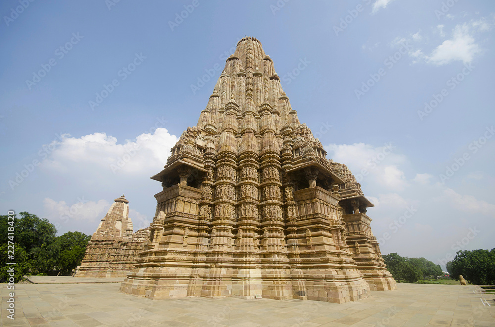 KANDARIYA MAHADEV TEMPLE, South Wall - Back, Western Group, Khajuraho, Madhya Pradesh, UNESCO World Heritage Site