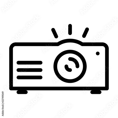 Projector Electronic Devices Hardware Electric Equipment vector icon