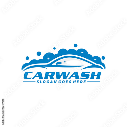 Car wash logo template