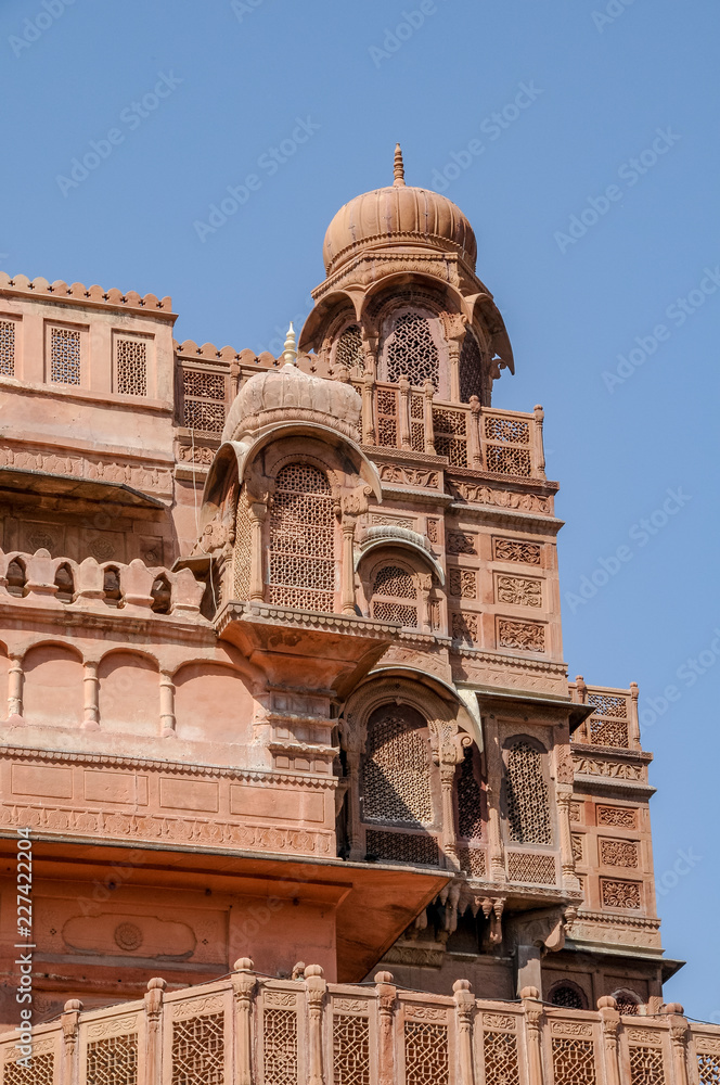 Details of the wonderful structures of the Junagarh Fort in Binaker