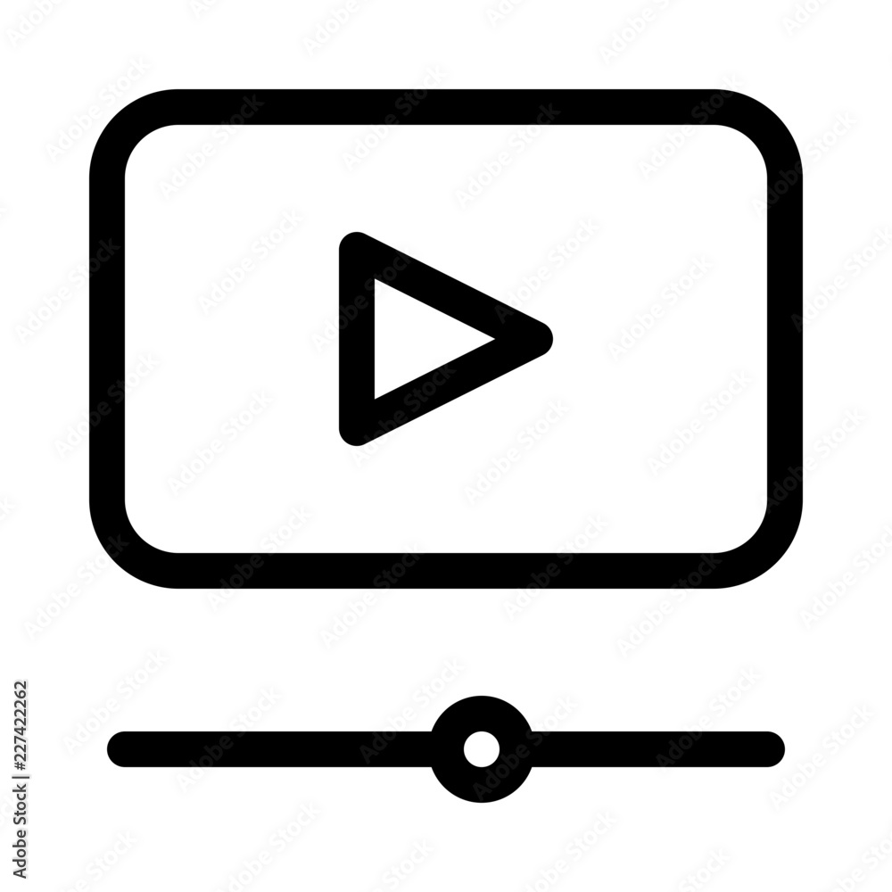Player Media Multimedia Electronics Hardware vector icon