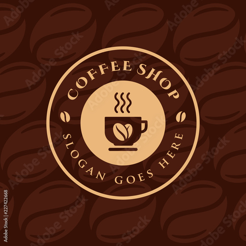 Coffee  coffee shop logo template