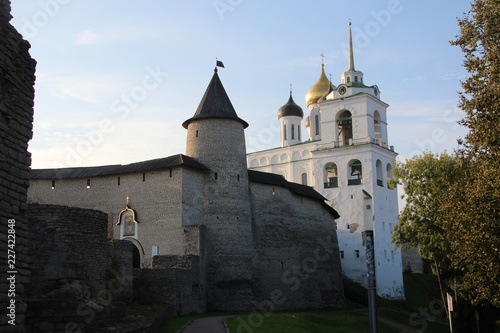 Fortress  Krom  of Pskov  Russia