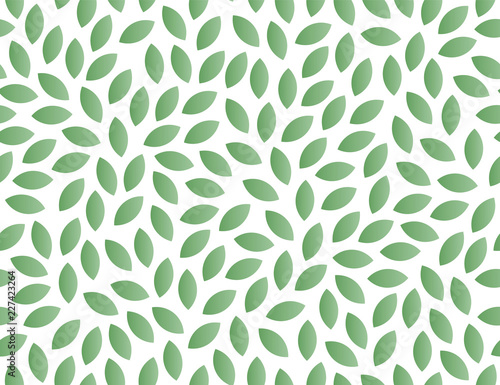 Soft Leaves Pattern. Endless Background. Seamless