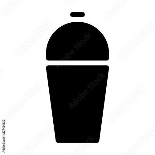 Shaker Bar Restaurant Drink Club vector icon