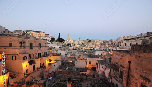 Matera, cityscape, sunshine