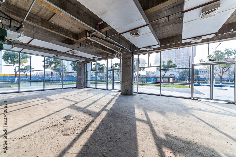 construction site building with cement material structure construction site building with cement material structure