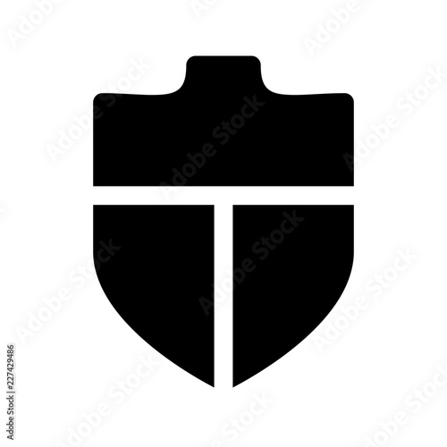 Shield Protection Security Secure Antivirus vector icon