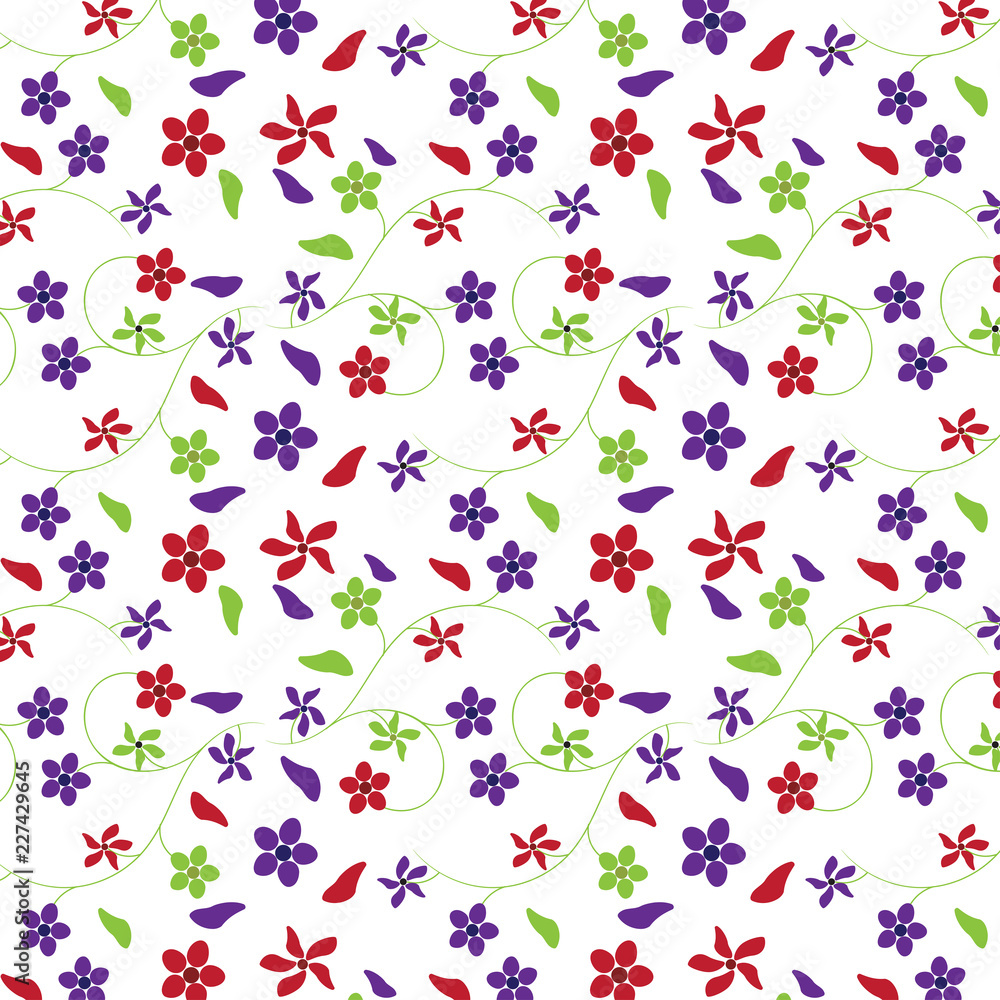 Colorful Flower pattern Colorful Flower pattern