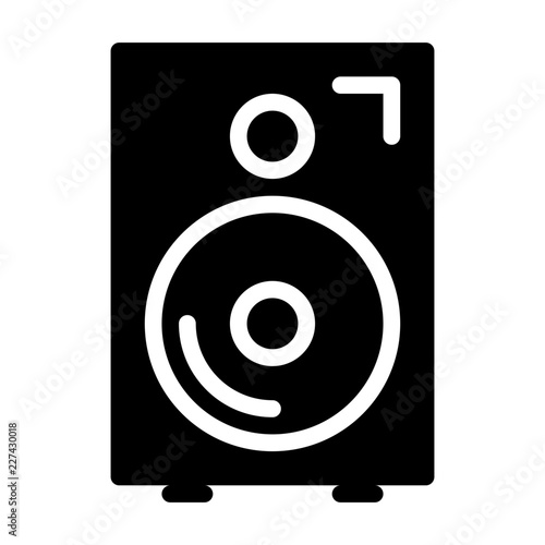 Speaker Electronic Devices Hardware Electric Equipment vector icon