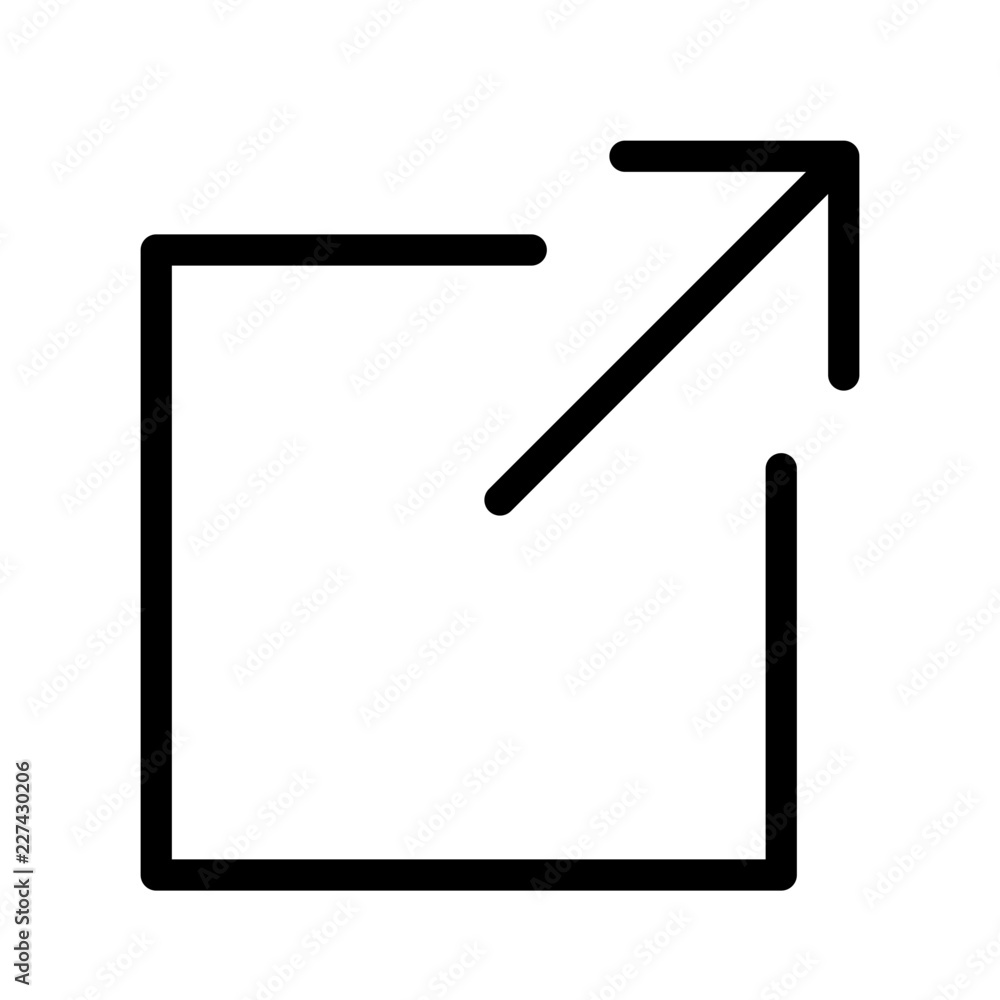 Share Interface UI UX Software App vector icon Share Interface UI UX Software App vector icon