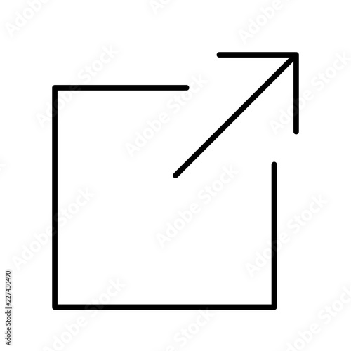 Share Interface UI UX Software App vector icon