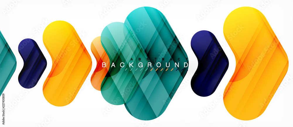 Colorful glossy arrows abstract background Colorful glossy arrows abstract background