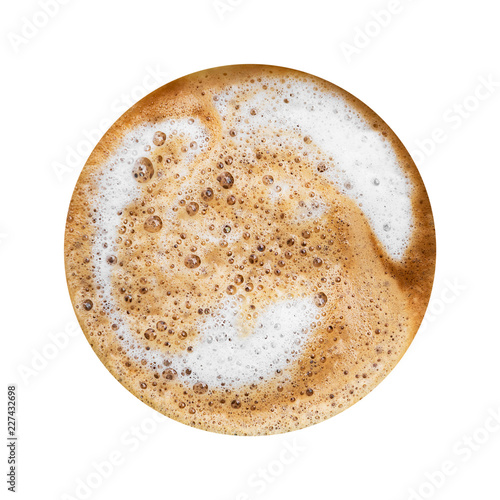 Top view of coffee