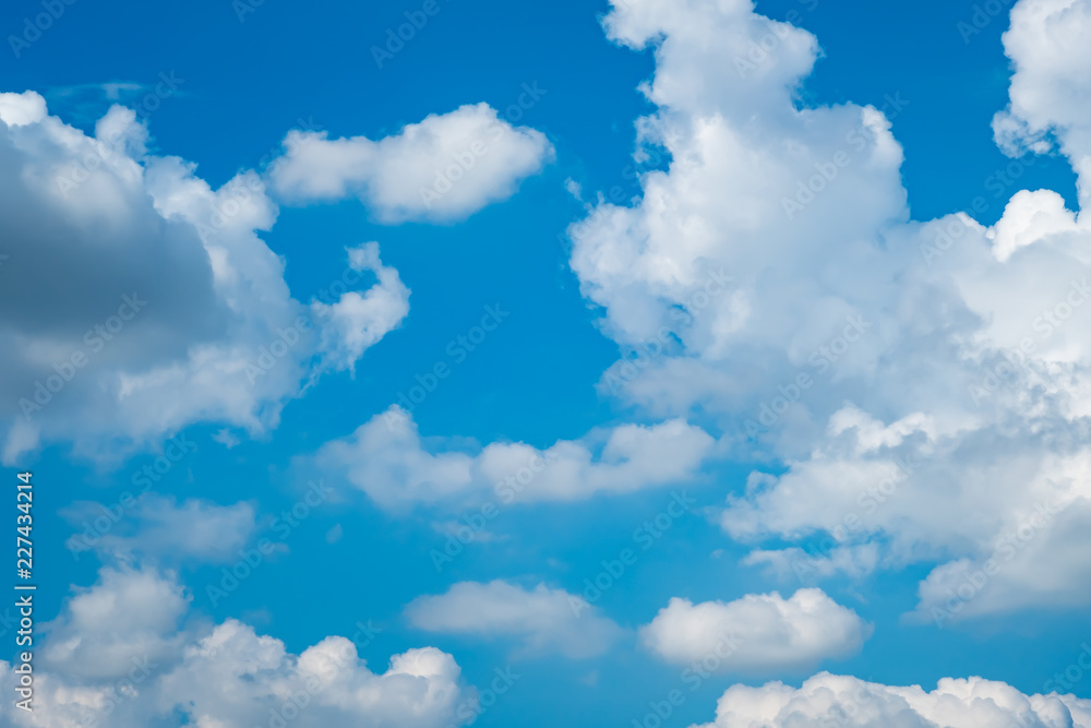Obraz premium Sky background on a clear day